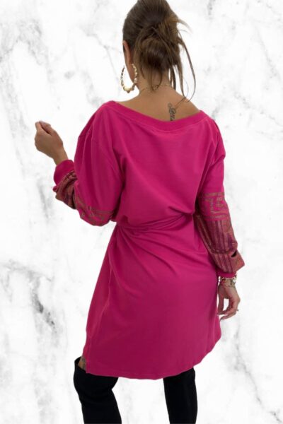 Sukienka Lola Bianka tunika dresowa oversize