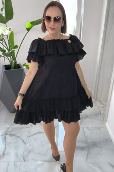 Sukienka Lola Bianka hiszpanka letnia czarna