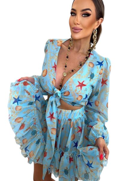 Komplet Lola Bianka top spódniczka