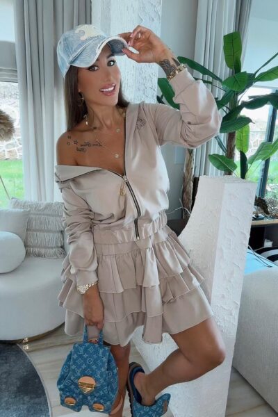 Komplet Lola Bianka bluza ze spódnicą