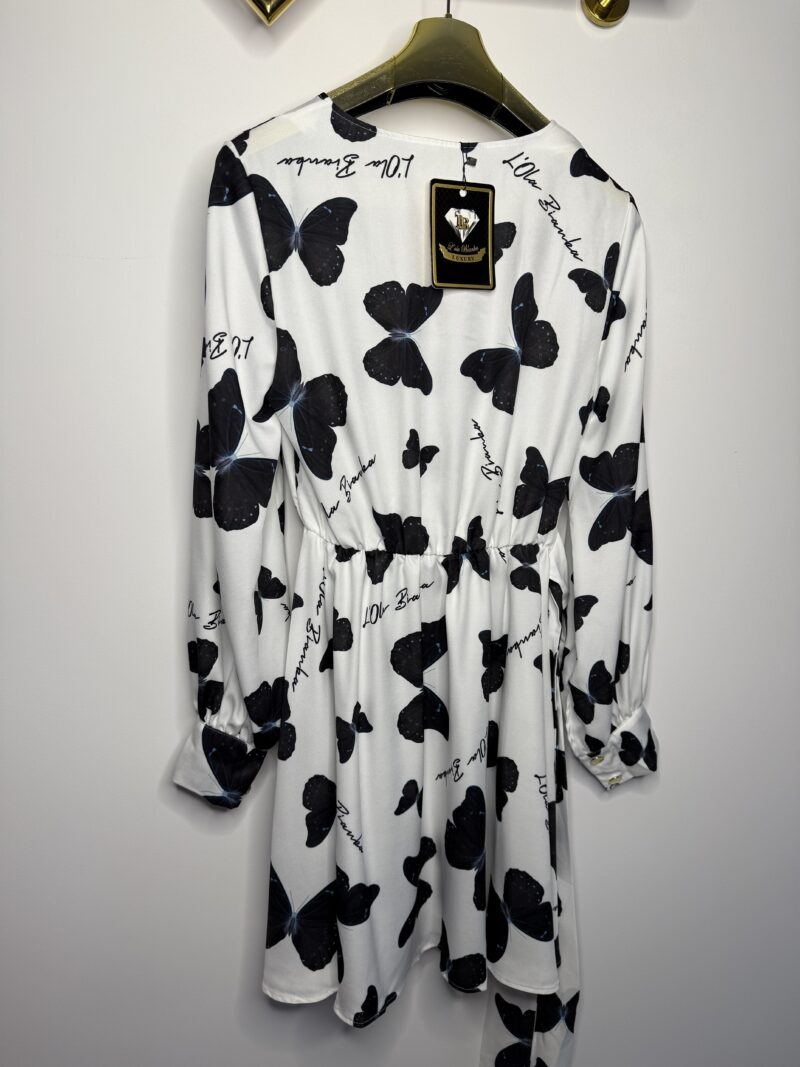 Sukienka Lola Bianka wizytowa elegancka oversize - obrazek 8