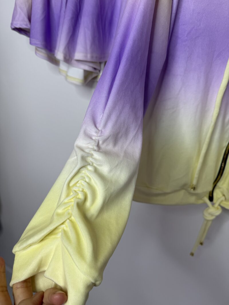 Dres Lola Bianka komplet welurowy ombre - obrazek 5