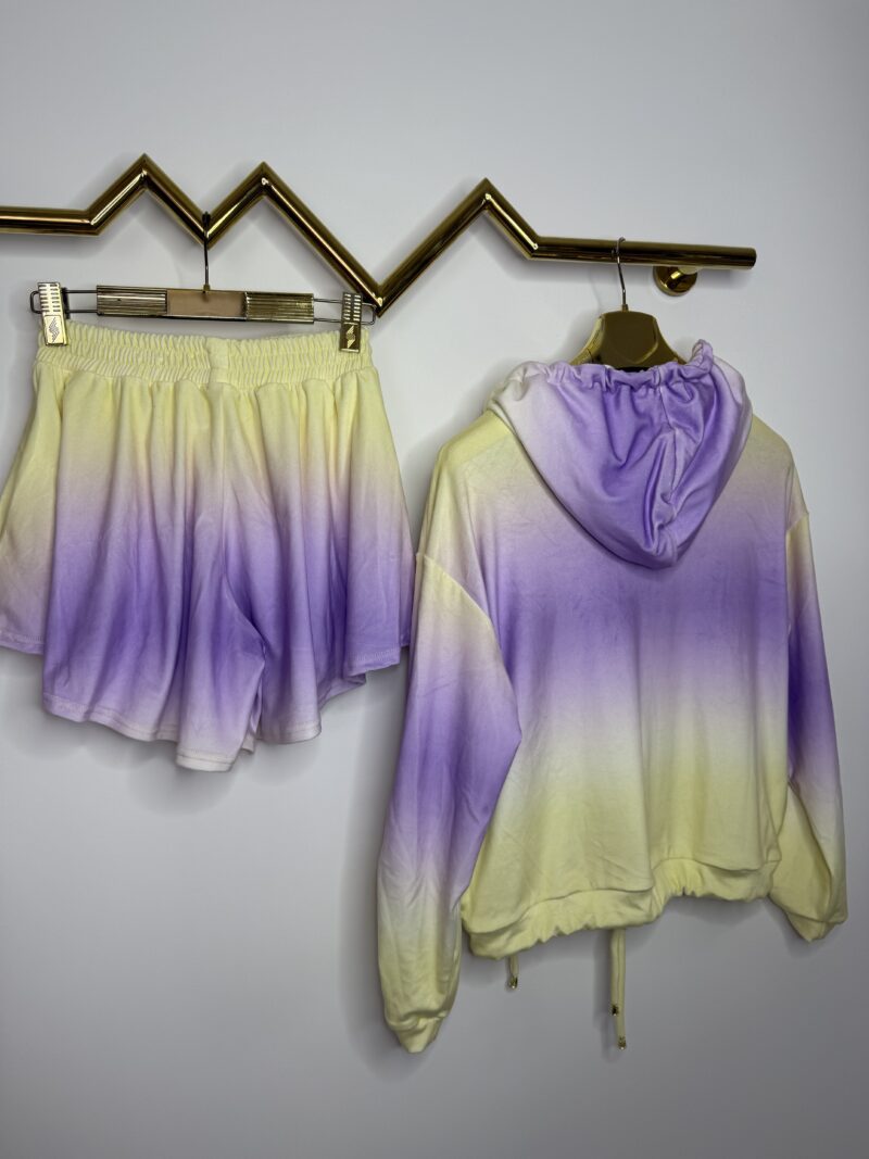 Dres Lola Bianka komplet welurowy ombre - obrazek 6