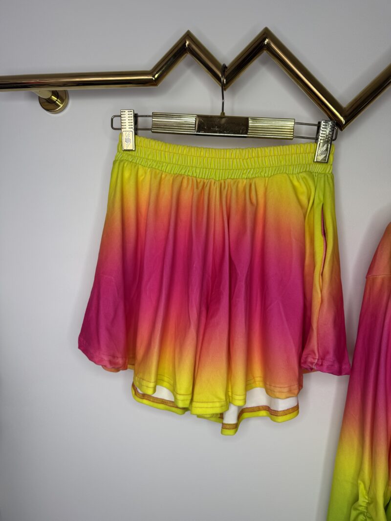 Komplet welurowy Lola Bianka dres ombre - obrazek 4