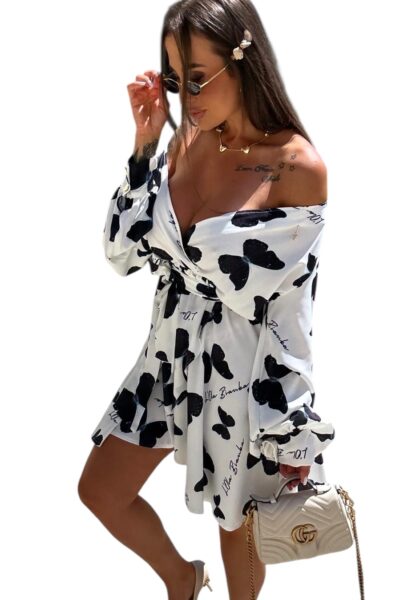 Sukienka Lola Bianka wizytowa elegancka oversize