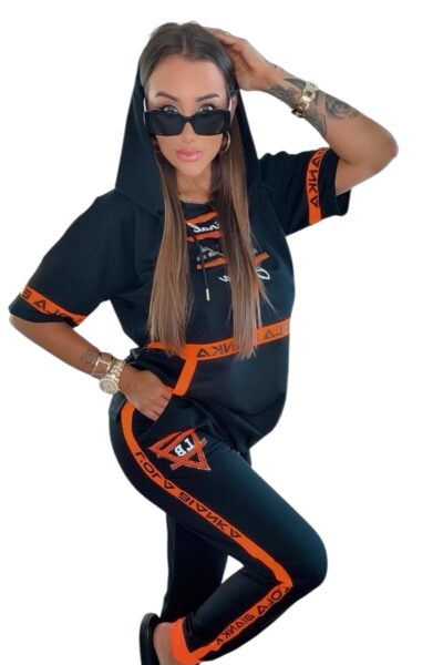 Dres Lola Bianka czarny komplet