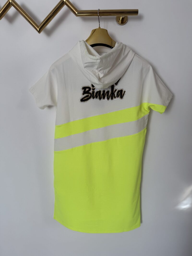Sukienka Lola Bianka tunika letnia dresowa - obrazek 10
