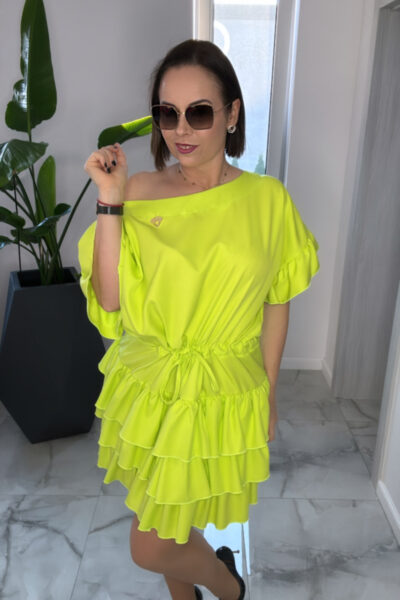 Sukienka Lola Bianka letnia hiszpanka oversize