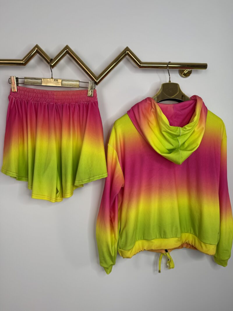 Dres Lola Bianka komplet welurowy ombre - obrazek 8