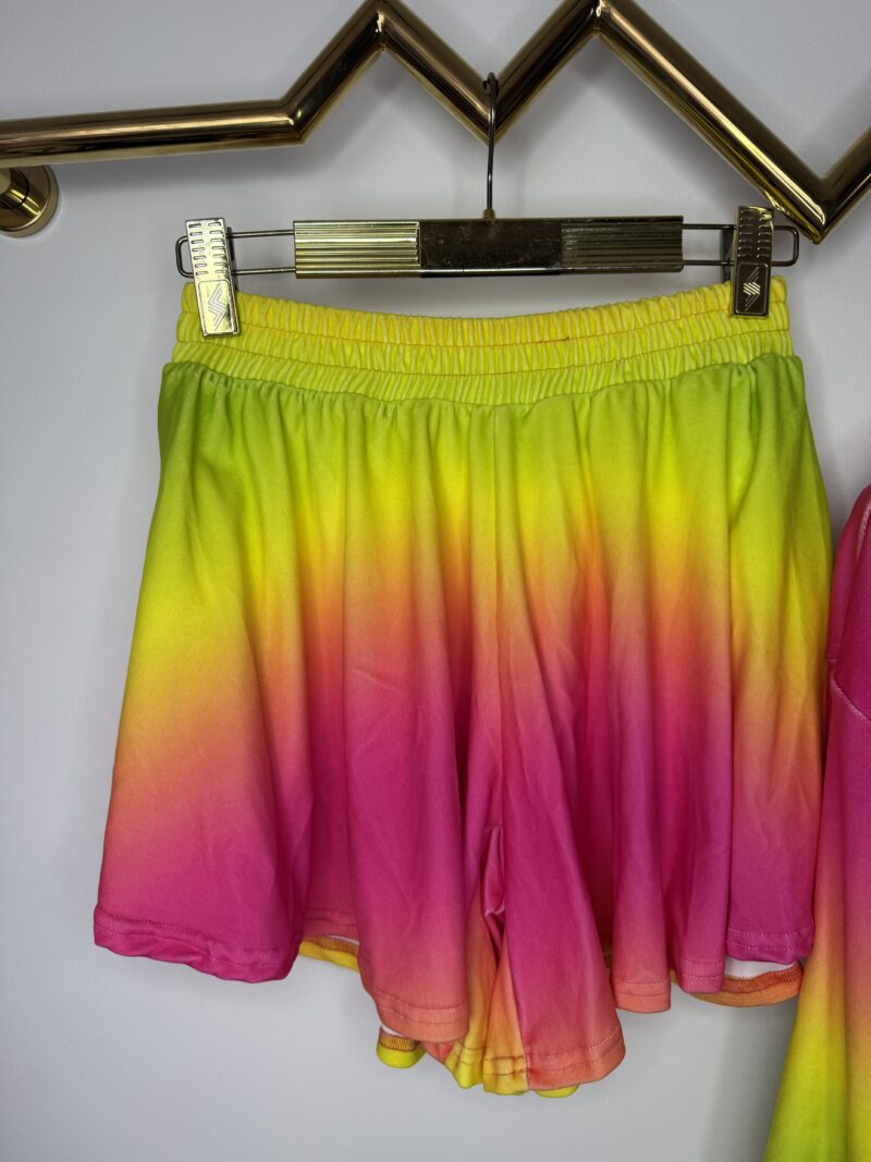 Komplet welurowy Lola Bianka dres welurowy ombre - obrazek 6