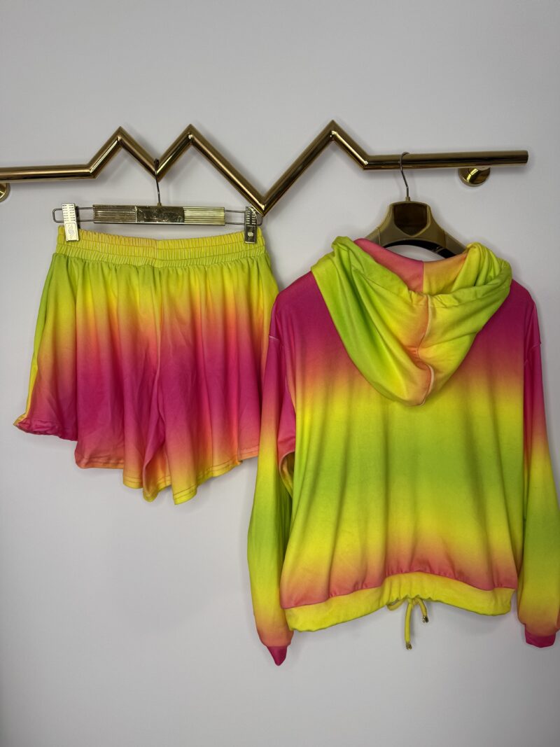 Komplet welurowy Lola Bianka dres welurowy ombre - obrazek 7