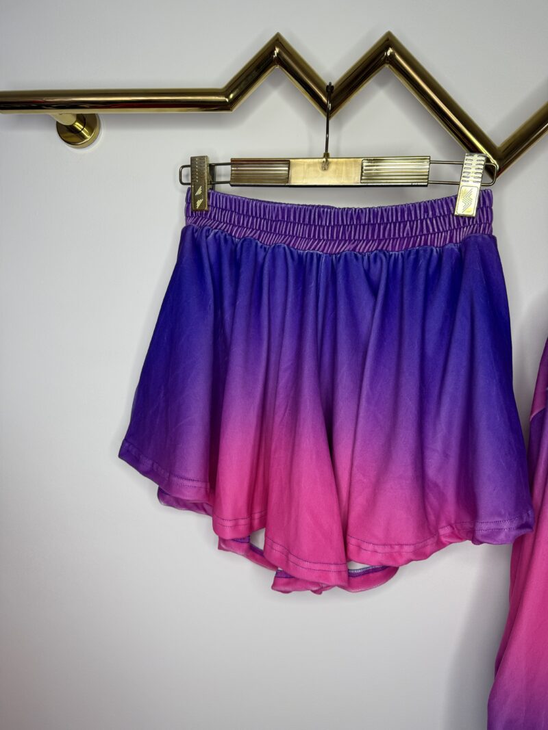 Komplet welurowy Lola Bianka dres letni ombre - obrazek 6