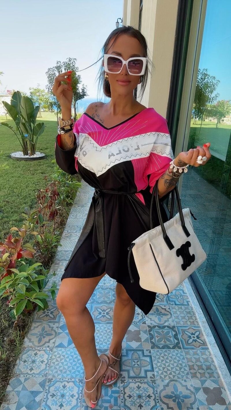 Sukienka Lola Bianka oversize - obrazek 3