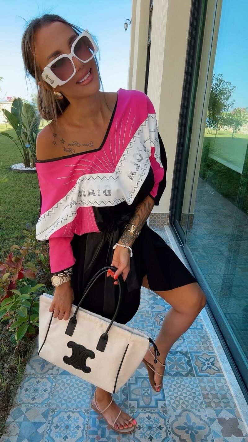 Sukienka Lola Bianka oversize - obrazek 2