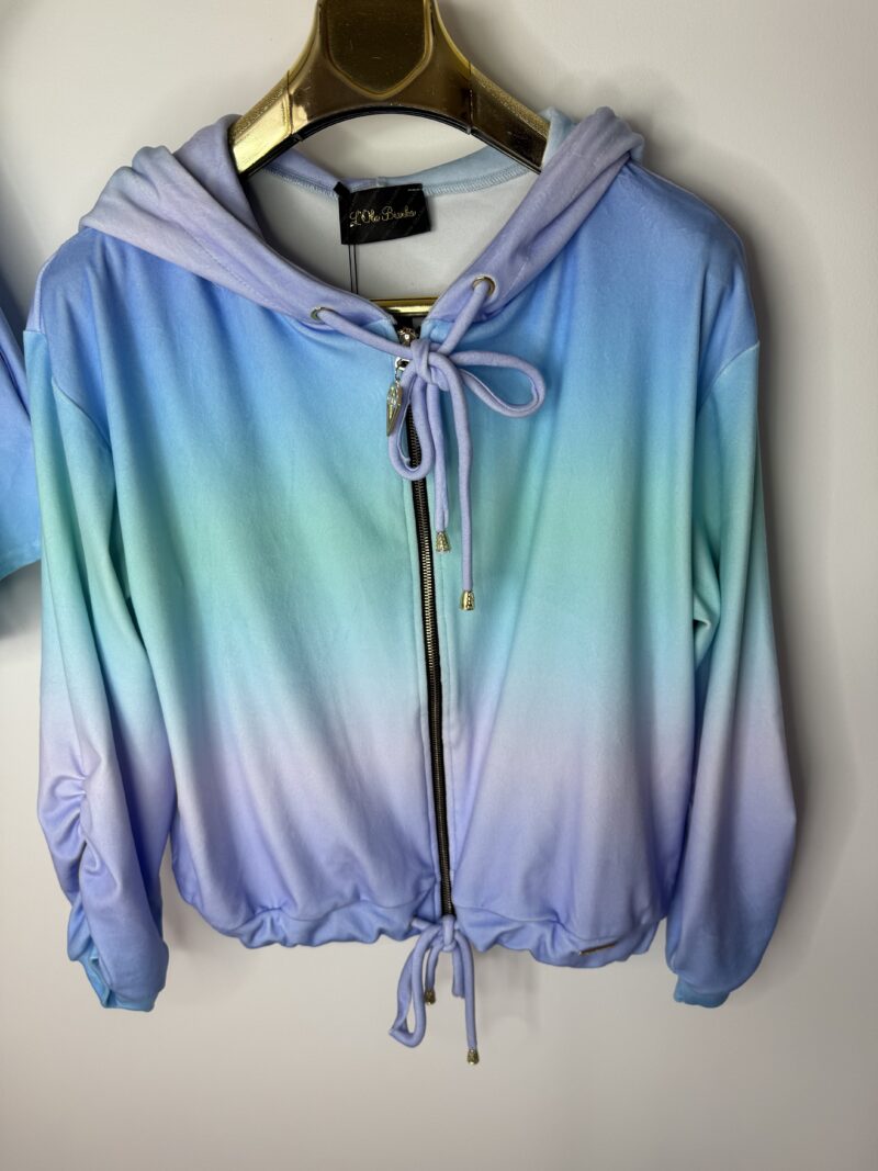 Dres Lola Bianka komplet welurowy ombre - obrazek 7