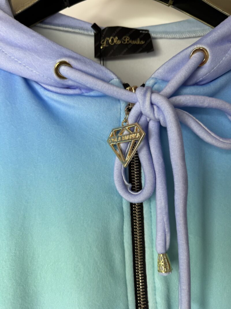 Dres Lola Bianka komplet welurowy ombre - obrazek 9