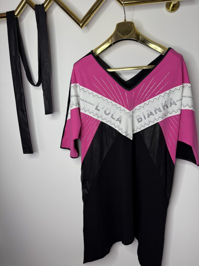 Sukienka Lola Bianka oversize - obrazek 4