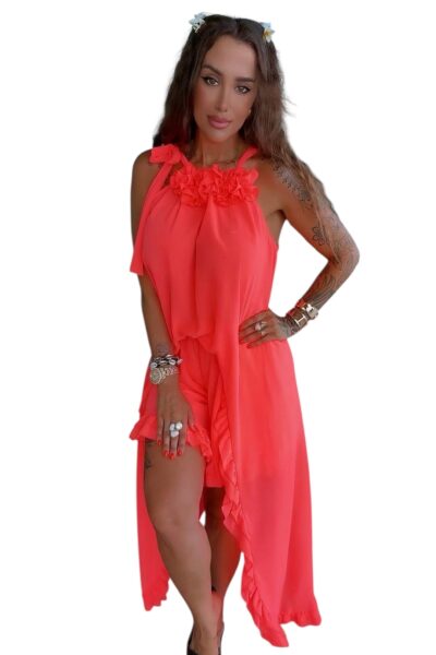 Komplet Lola Bianka letni neon