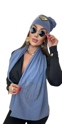 Komplet Lola Bianka czapka szalik SALE