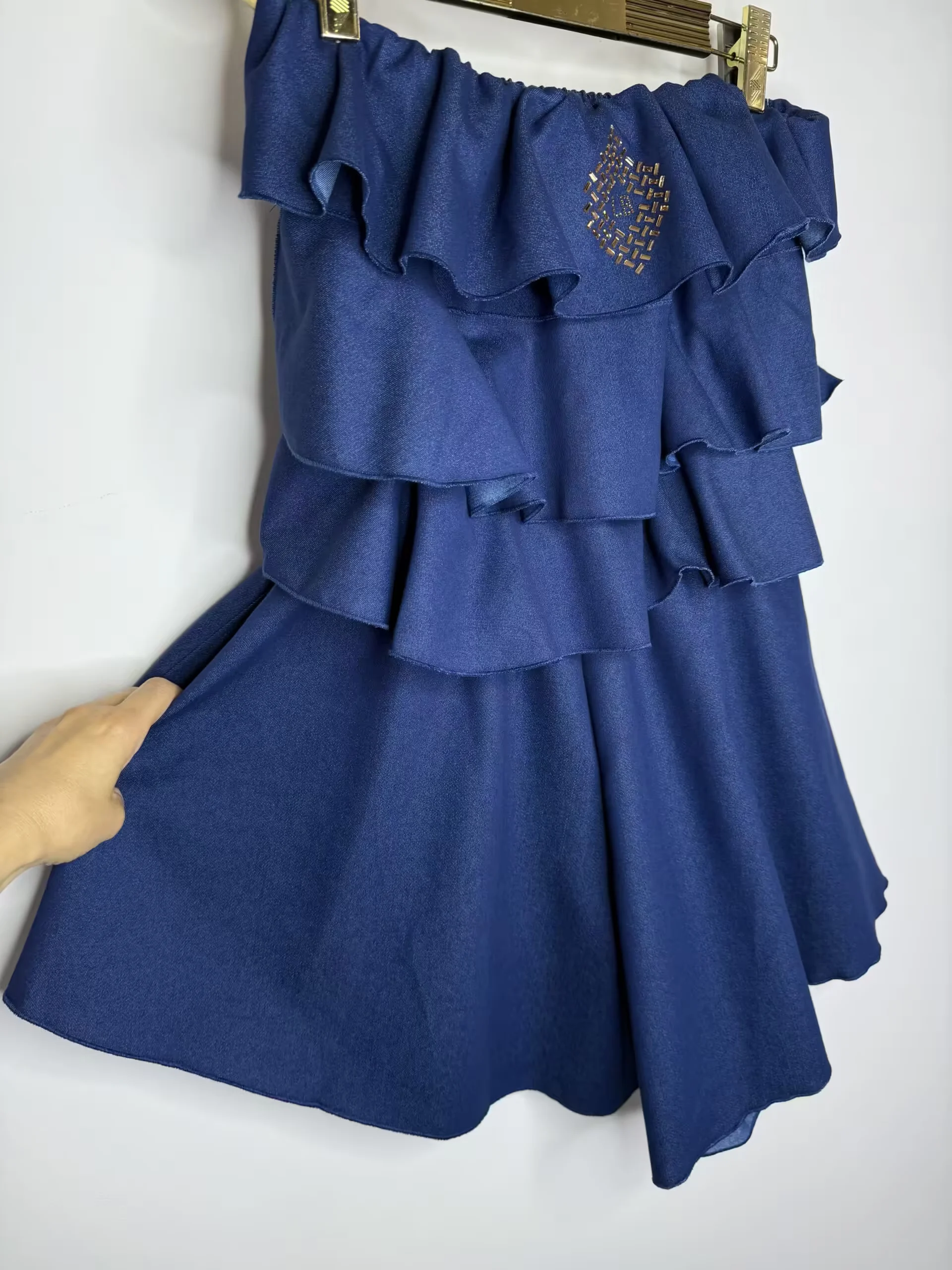 Kombinezon Lola Bianka dżinsowy SALE - obrazek 5