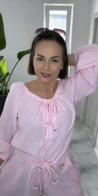 Kombinezon Lola Bianka letni różowy