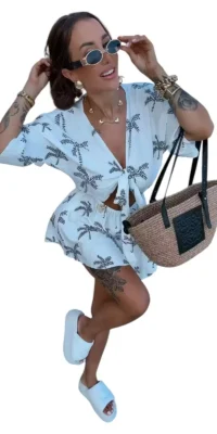 Kombinezon Lola Bianka letni biały *SALE*