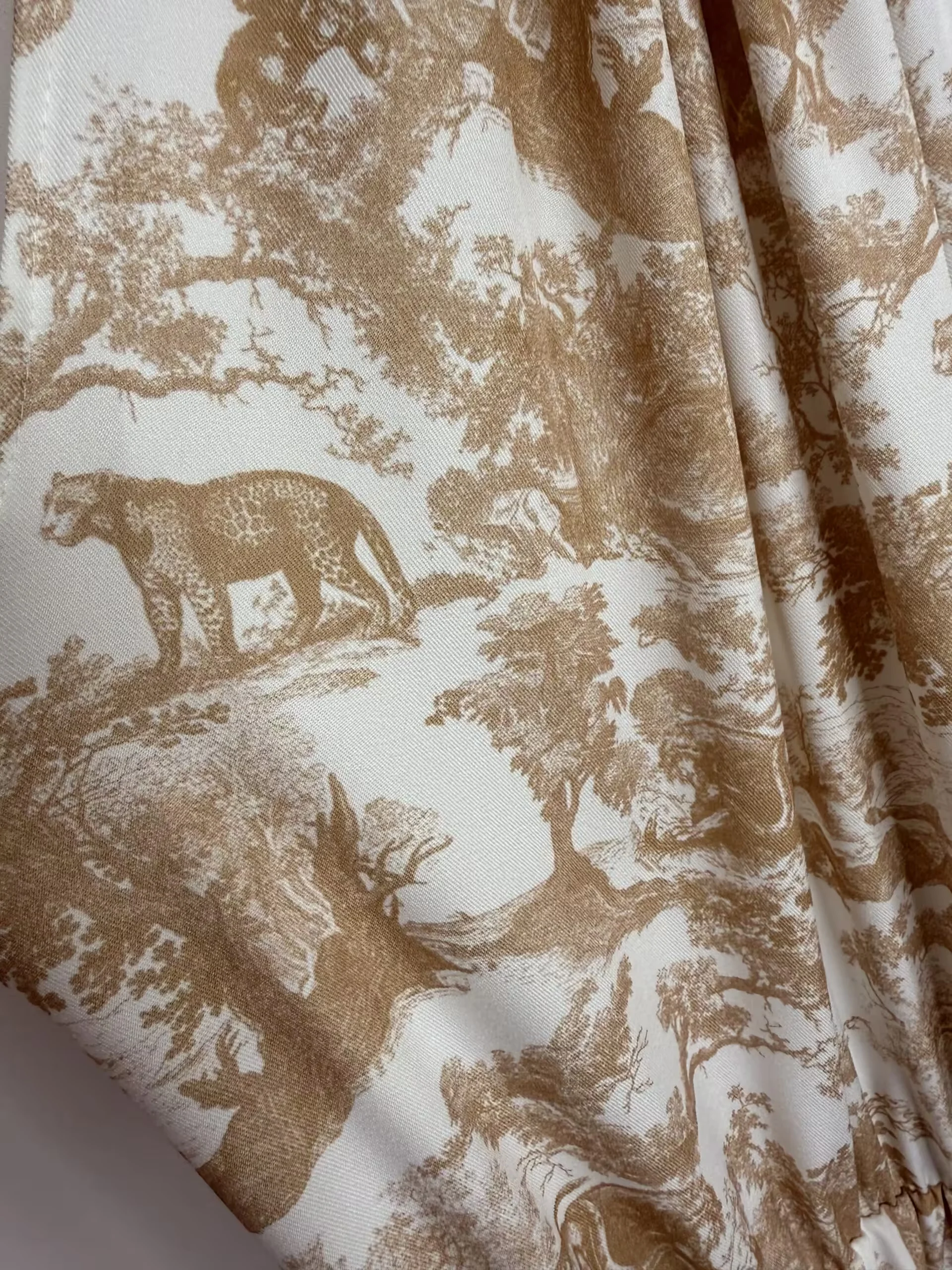 Kombinezon Lola Bianka letni długi beżowy - obrazek 5