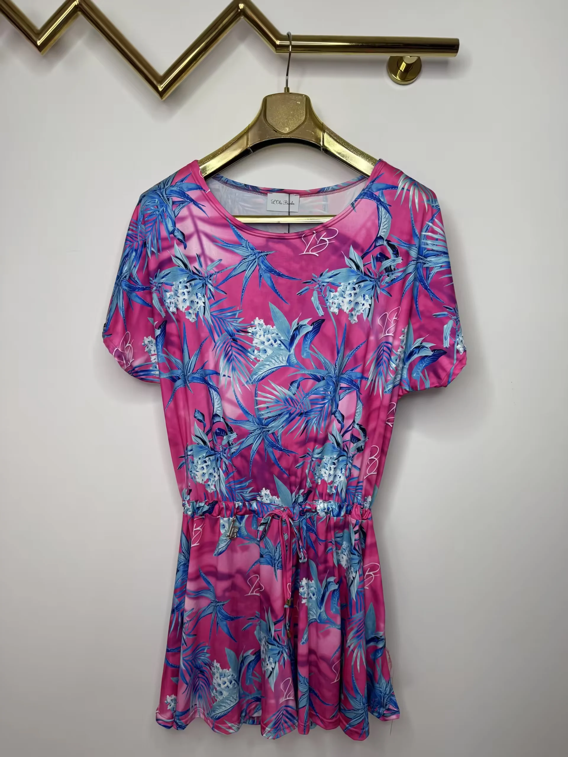 Kombinezon Lola Bianka letni w kwiaty - obrazek 4