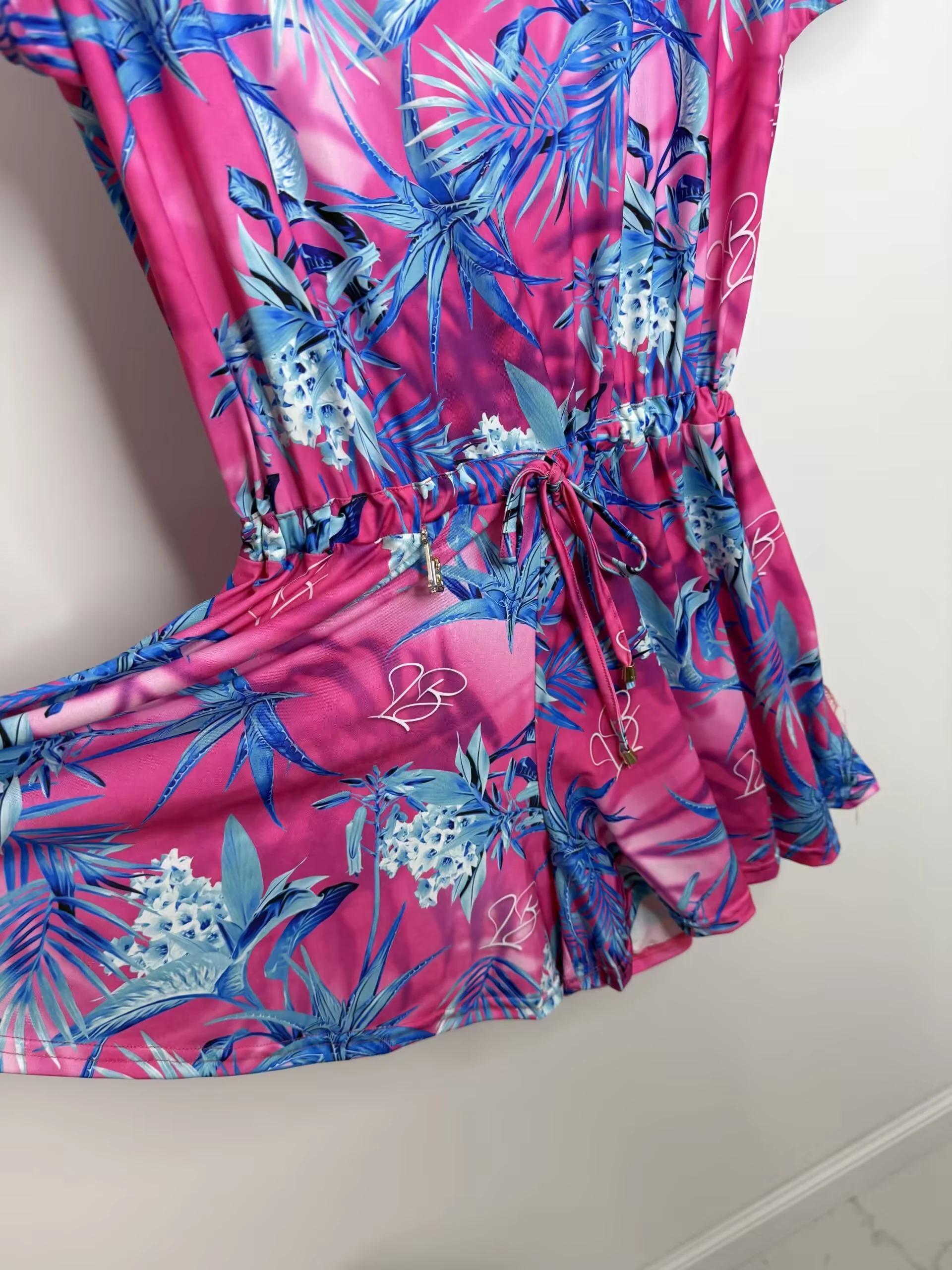 Kombinezon Lola Bianka letni w kwiaty - obrazek 5