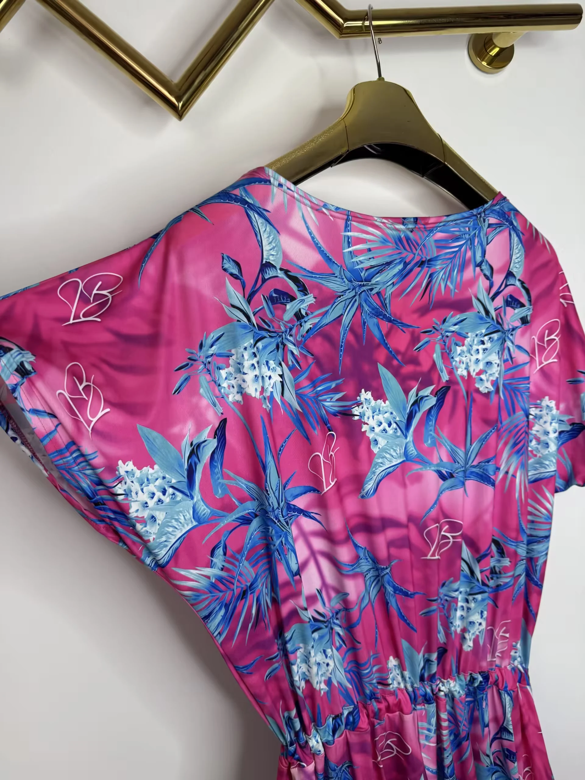 Kombinezon Lola Bianka letni w kwiaty - obrazek 6