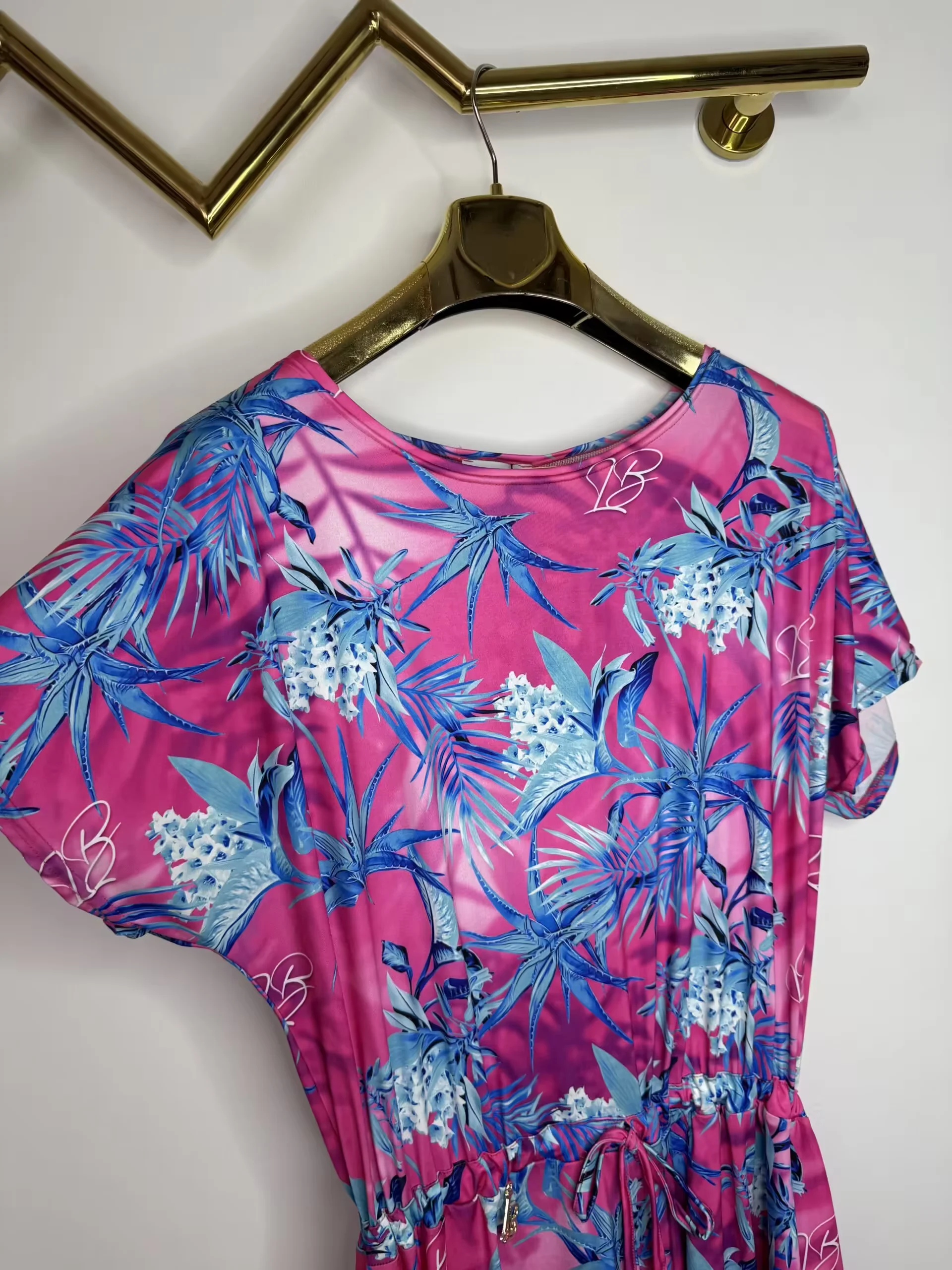 Kombinezon Lola Bianka letni w kwiaty - obrazek 7