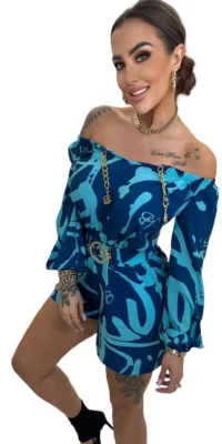 Kombinezon Lola Bianka letni niebieski *SALE*