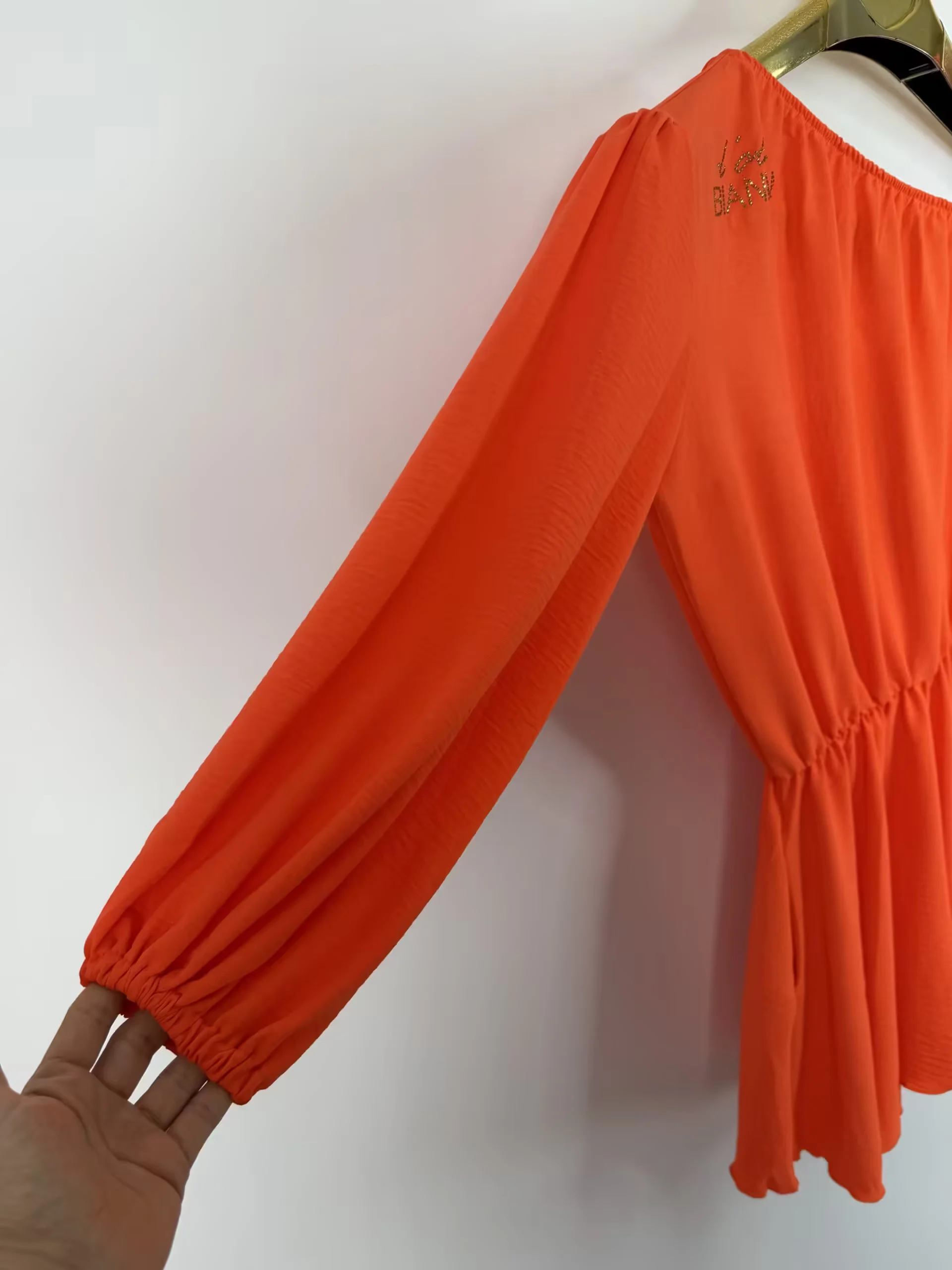 Kombinezon Lola Bianka pomarańczowy - obrazek 7