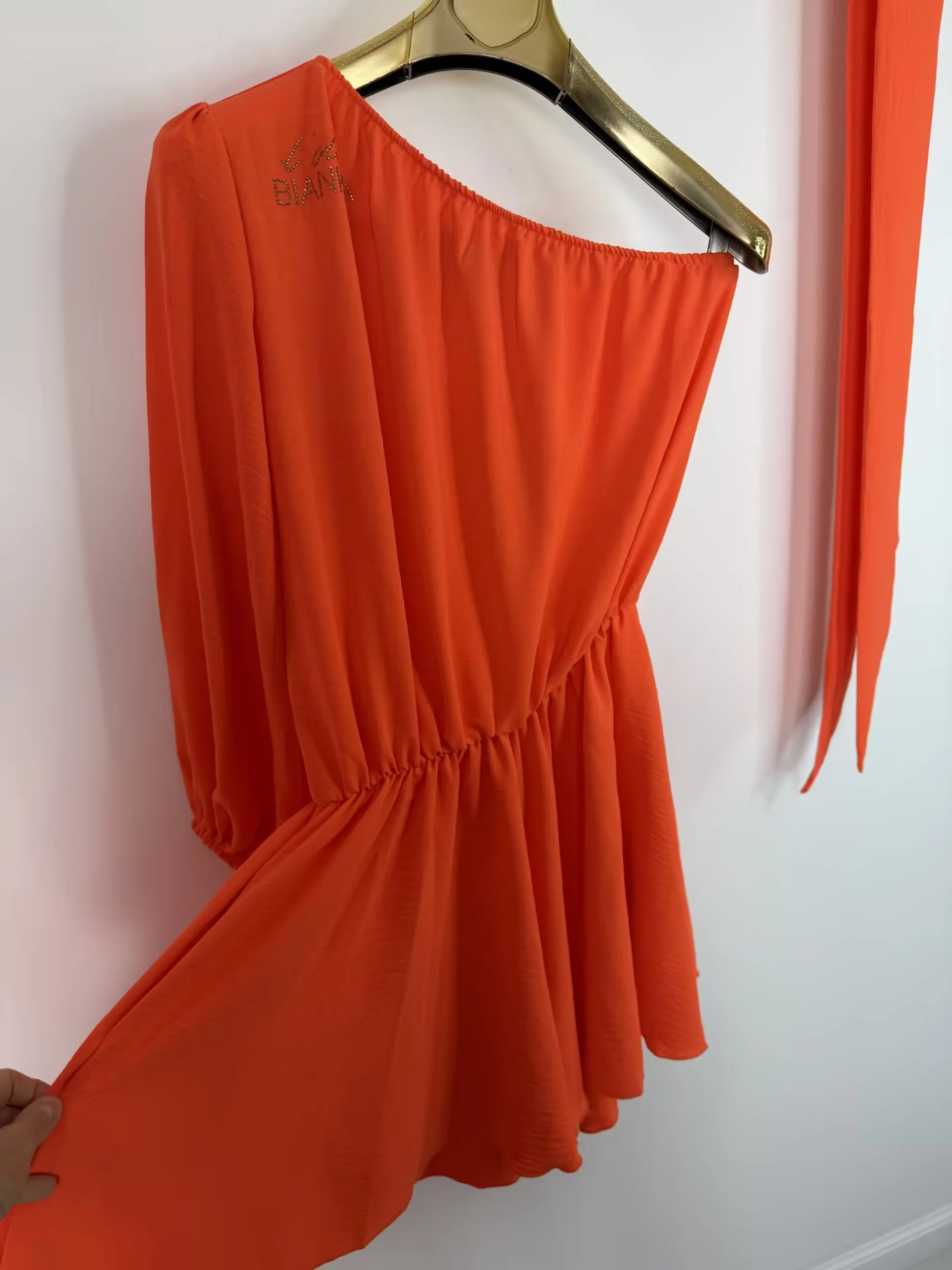 Kombinezon Lola Bianka pomarańczowy - obrazek 6