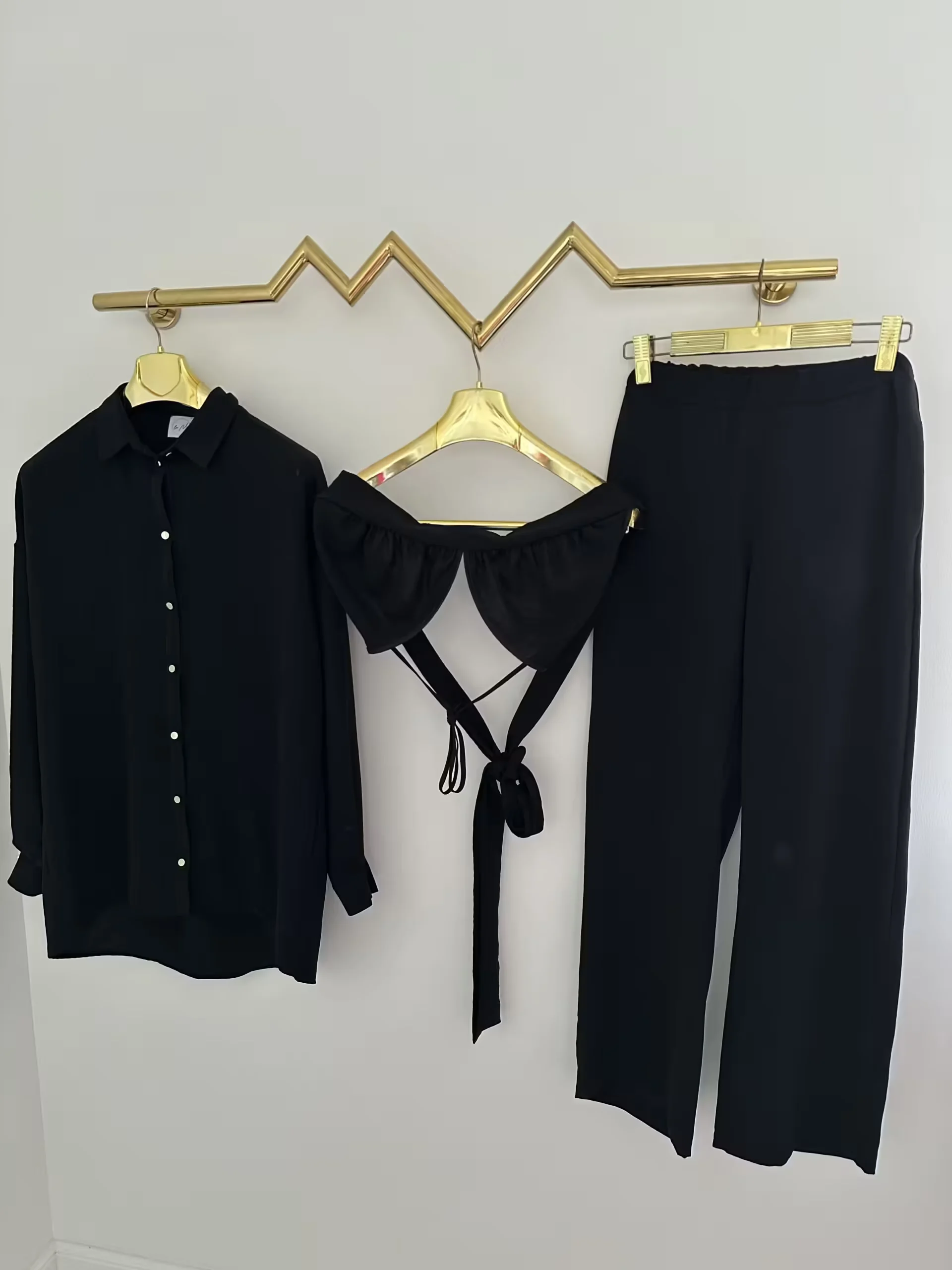 Komplet letni La Mai koszula spodnie top *SALE* - obrazek 3