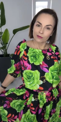 Sukienka Lola Bianka długa letnia hiszpanka