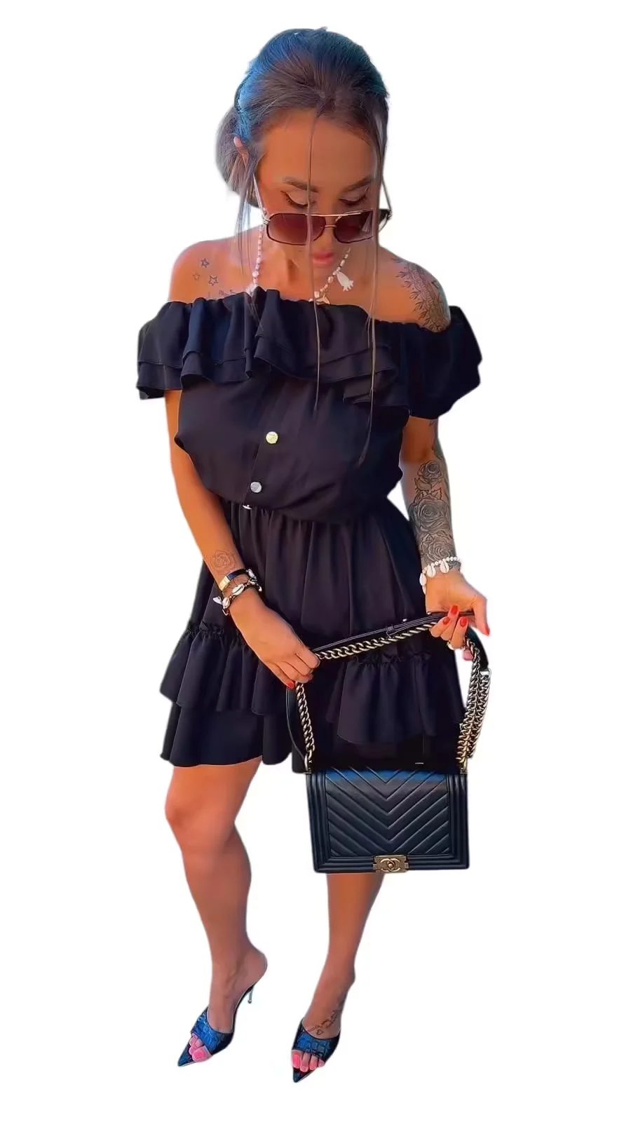 Sukienka Lola Bianka czarna elegancka