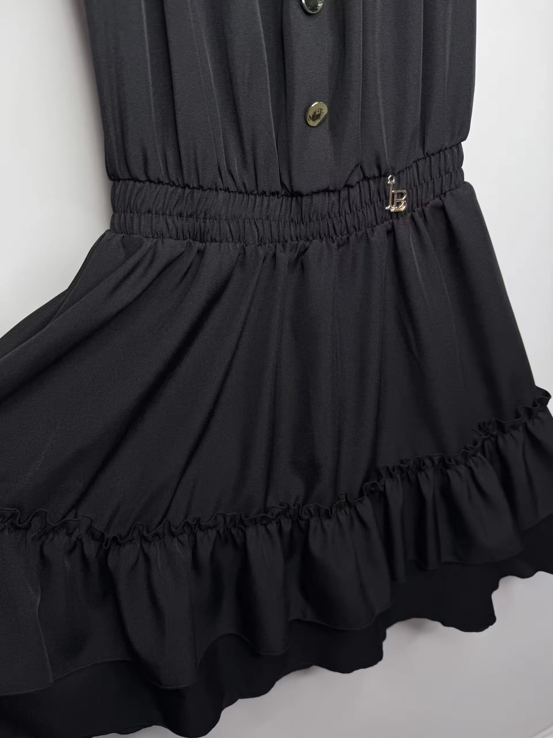 Sukienka Lola Bianka czarna elegancka - obrazek 6