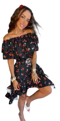 Sukienka Lola Bianka hiszpanka czarna