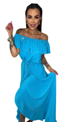 Sukienka Lola Bianka hiszpanka długa letnia *SALE*