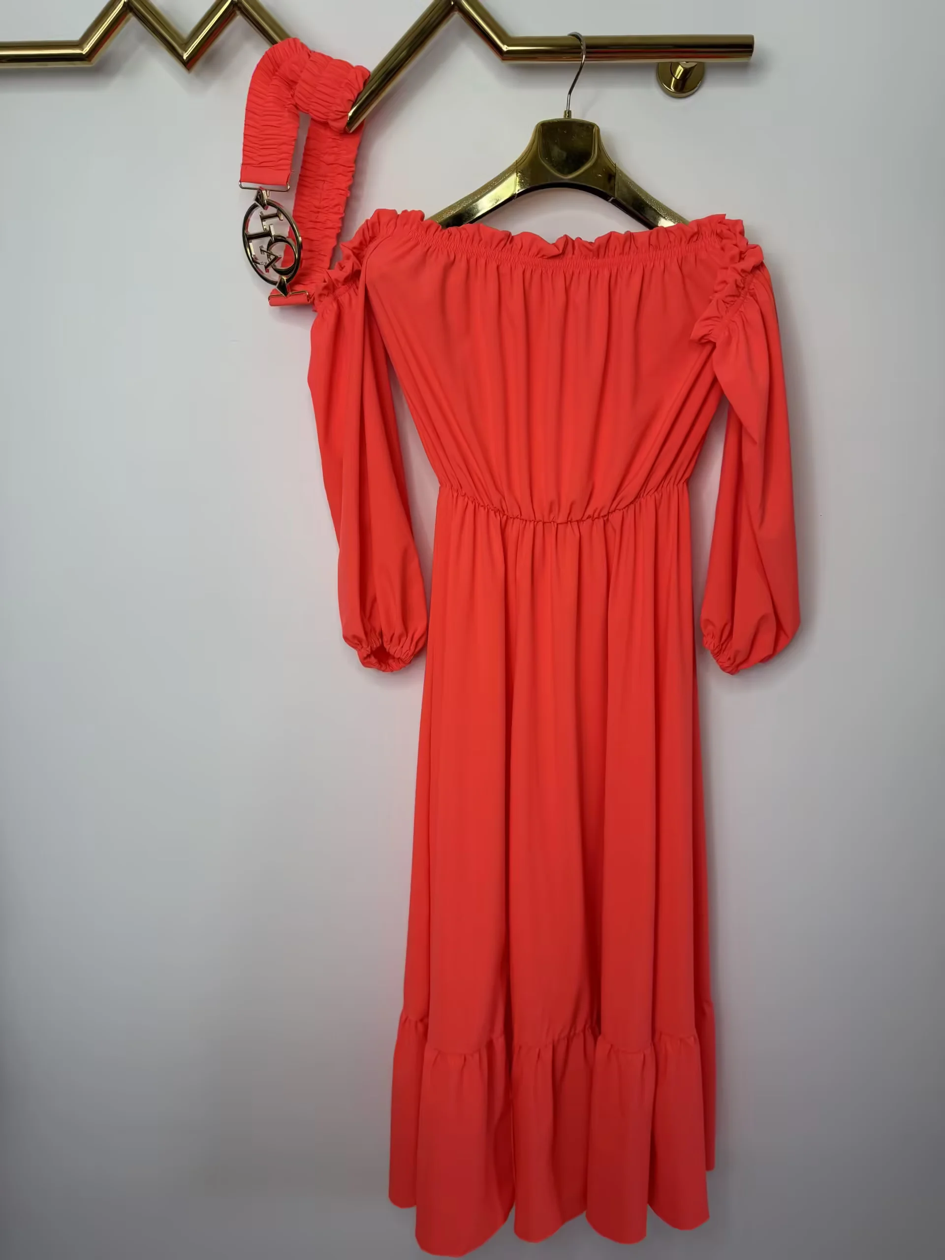 Sukienka Lola Bianka długa letnia sukienka - obrazek 3