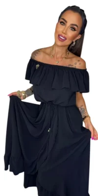 Sukienka Lola Bianka hiszpanka długa letnia