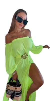 Sukienka Lola Bianka hiszpanka długa letnia