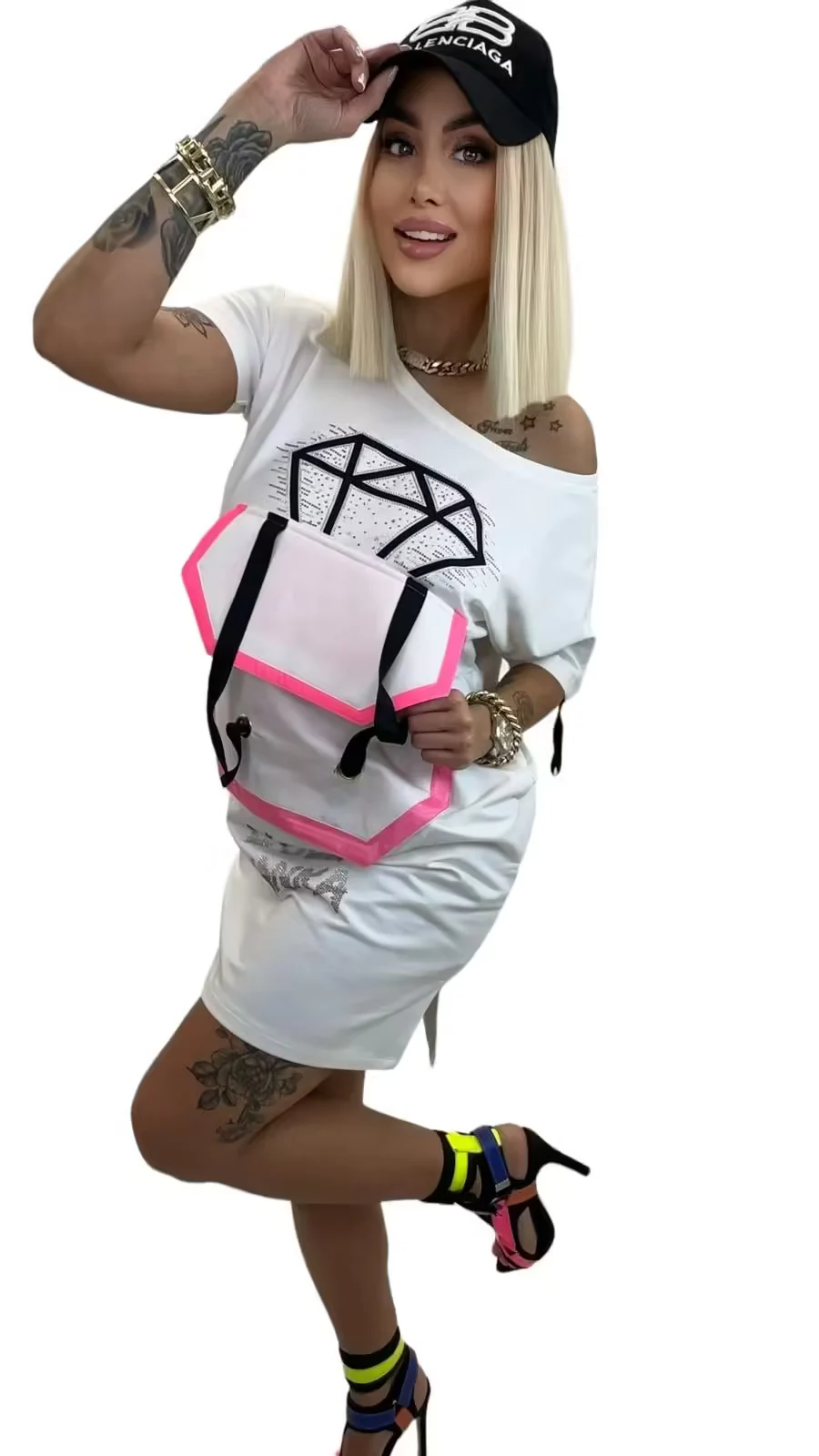 Sukienka Lola Bianka tunika dresowa *SALE* - obrazek 2