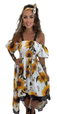 Sukienka Lola Bianka sukienka hiszpanka letnia