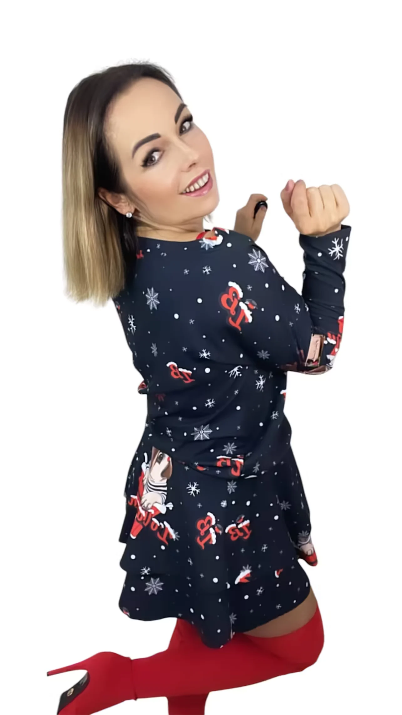 Sukienka Lola Bianka świąteczna SALE