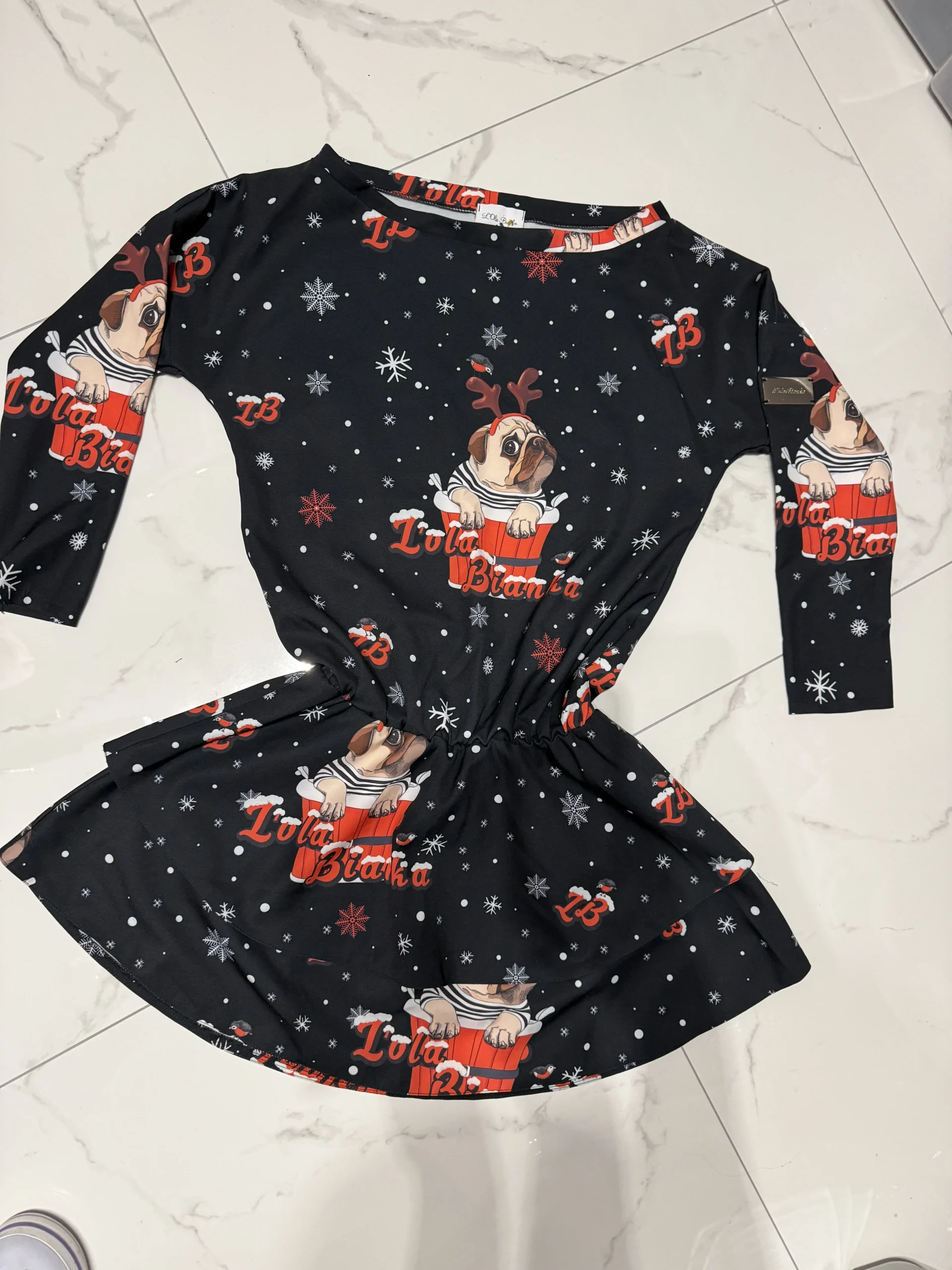 Sukienka Lola Bianka świąteczna SALE - obrazek 10