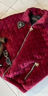 kamizelka lola bianka bordowa