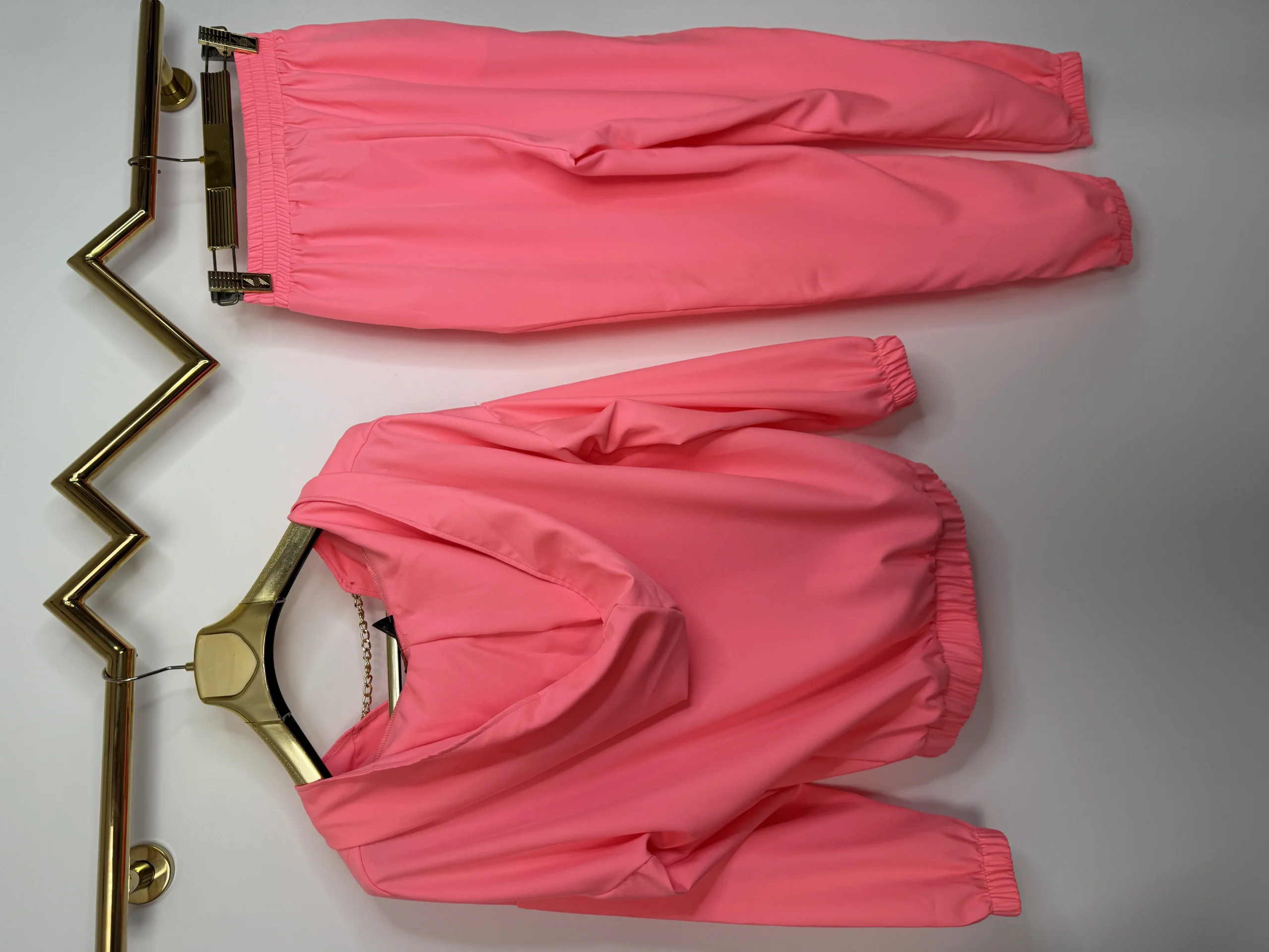 Dres Lola Bianka komplet elegancki koral - obrazek 7