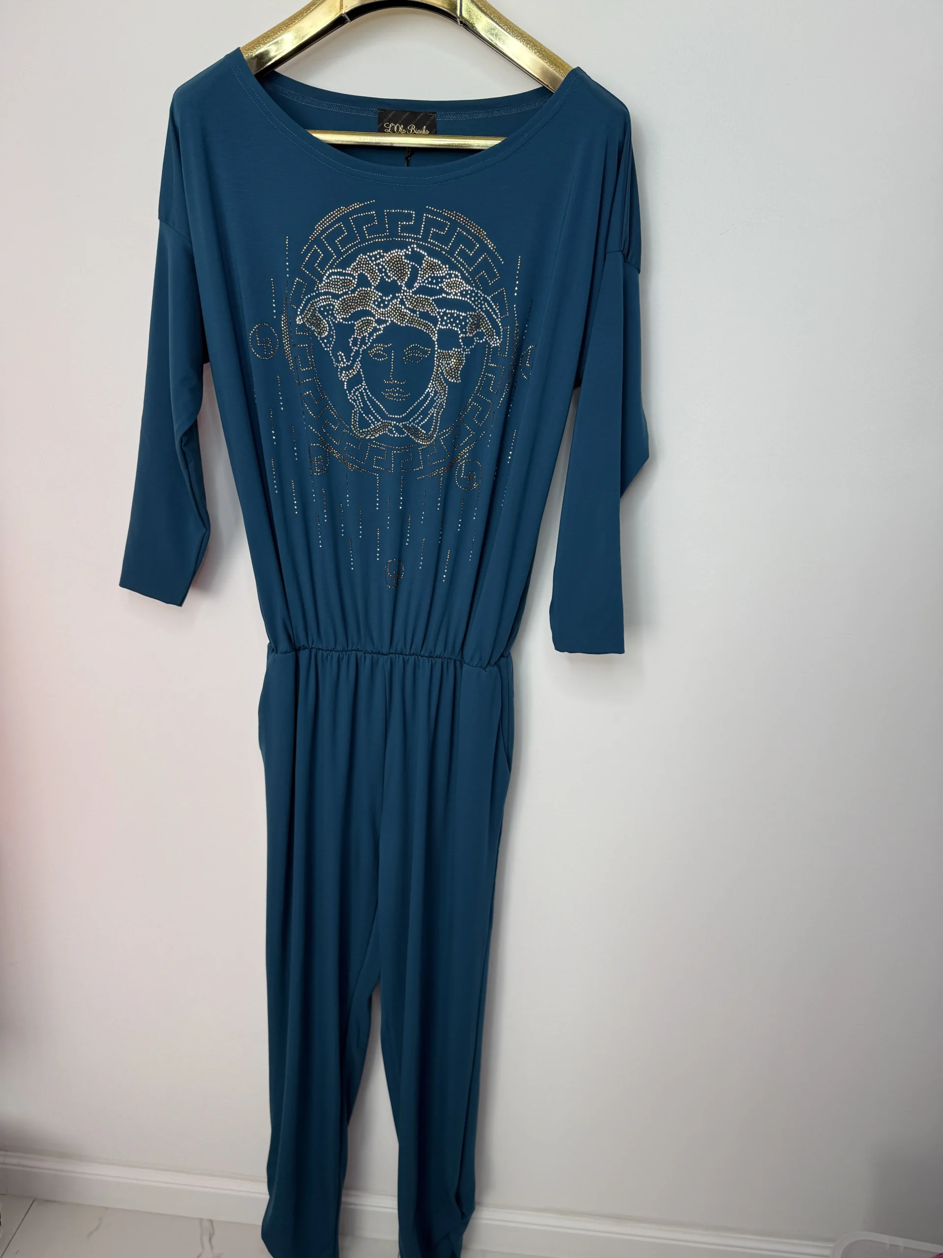 Kombinezon Lola Bianka długi niebieski - obrazek 6